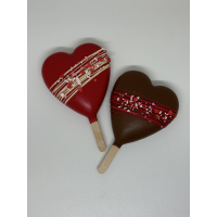 Valentijnsfrisco's rood & melk